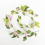 Guirnalda de clematis artificial HERA, rosa, 180cm