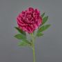 Peonía artificial DIVIN, fucsia, 65cm