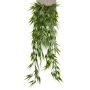 Planta colgante de bambú artificial CHIASA en vara de ajuste, 75cm