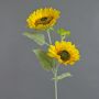 Girasol artificial IVONA, amarillo, 90cm