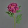 Peonía artificial MARILOU, violeta, 75cm