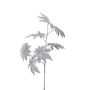 Rama de papaya artificial NUBIE, helada, gris, 70cm