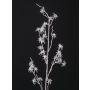 Rama artificial de avellana de bruja TOBY, con purpurina, plata, 100cm