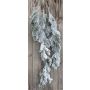 Abeto artificial colgante YUNIS en varilla de ajuste, nevado, 85cm