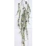 Alerce artificial colgante WINTHIR, piñas, nevado, verde, 100cm