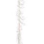 Guirnalda artificial de coral UBARAN, plateada, 185 cm