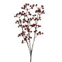 Rama decorativa de bayas falsas FLOMER, bayas, rojo, 60 cm