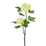 Rama decorativa de bola de nieve SNALMO, verde claro, 50 cm