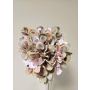 Hortensia artificial MANDISA, verde-rosa, 65 cm