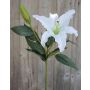 Flor textil lirio de tigre MELIHA, blanco, 75cm