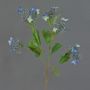 Rama de hortensia artificial KATHANI, azul-crema, 80 cm