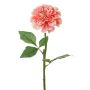 Dalia artificial TINKALA, rosa pálido, 60 cm, Ø 11 cm