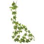 Guirnalda de hiedra artificial BESSIE, Eco Collection, verde-blanca, 160 cm