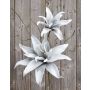 Lirio artificial MADEA, gris, 105cm, Ø20-28cm