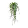 Planta colgante artificial de lluvia plateada KEMMO en varilla, flores, crossdoor, lila, 60 cm