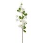Rama decorativa de bola de nieve WANDYM, blanca, 85 cm