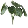 Planta artificial hosta SLORHE, varilla, verde, 65 cm