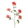 Rama artificial de rododendro MALISSA, coral, 120 cm