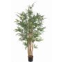 Bambú artificial LUCINE, troncos reales, zona de tránsito, 170cm