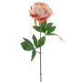 Peonía artificial TALFY, rosa crema, 65 cm