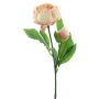 Flor de tela peonía TESNI, rosa melocotón, 50 cm