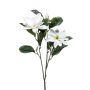 Magnolia de plástico BEGUR, blanco, 80cm