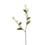Rama decorativa de sinforicarpos LIERGA con frutos, crema, 70cm