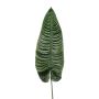 Hoja de colocasia artificial ABANTO, verde, 105cm