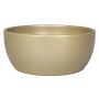 Bol decorativo de cerámica TEHERAN BRIDGE, dorado-mate, 8,5cm, Ø18,5cm