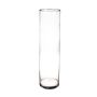 Florero de cristal para el suelo SANYA AIR, cilindro, transparente, 60cm, Ø15cm