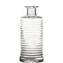 Frasco de vidrio STUART con muescas, transparente, 21,5cm, Ø9,5cm