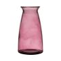 Jarrón de mesa TIBBY de vidrio, rosa claro, 23,5cm, Ø12,5cm