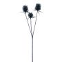 Rama artificial de cardo silvestre ZILVEN, azul oscuro, 65 cm