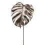 Hoja artificial Philodendron Monstera Deliciosa MINLAS, dorada, 40 cm
