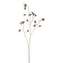 Rama artificial de rosa silvestre JORHEL con escaramujos, naranja, 75 cm