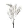 Rama artificial de palmera de frutos dorados LARMO, plateada metalizada, 115 cm