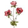 Rama de anémona de terciopelo WINFAS, malva, 75 cm