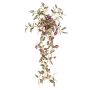 Planta artificial Tradescantia zebrina DIHALLO en varilla, colgante, verde-lila, 70 cm