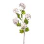 Rama decorativa de bola de nieve KIVAR, lila claro, 90 cm