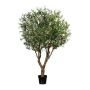 Olivo artificial YUKON con frutos, tronco artificial, 240 cm