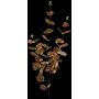 Rama artificial de eucalipto ERINDALS, verde-burdeos, 90 cm