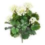 Geranio artificial OTTAVIA en varilla, crossdoor, crema, 40 cm