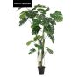 Planta artificial Philodendron monstera deliciosa TANIESO, tronco artificial, raíces aéreas, 210 cm