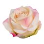 Flor artificial rosa ERONK, 6 unidades, melocotón, 8,5 cm, Ø 10,5 cm