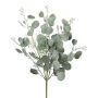 Planta artificial eucalipto KLORHE, varilla, flores, verde grisáceo, 40 cm