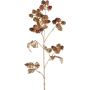 Rama artificial mora SNELHO con bayas, dorada, 80 cm