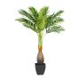 Palmera artificial palmera botella VANIA en maceta decorativa, 100 cm
