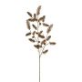 Rama decorativa de abeto DRIVEL con piñas, champán, 95 cm
