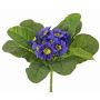 Prímula artificial SUNDARA en varilla de ajuste, azul, 20cm, Ø4cm