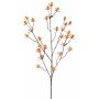 Cardo de plástico LOUKAS, amarillo-naranja, 70cm, Ø1,5cm
